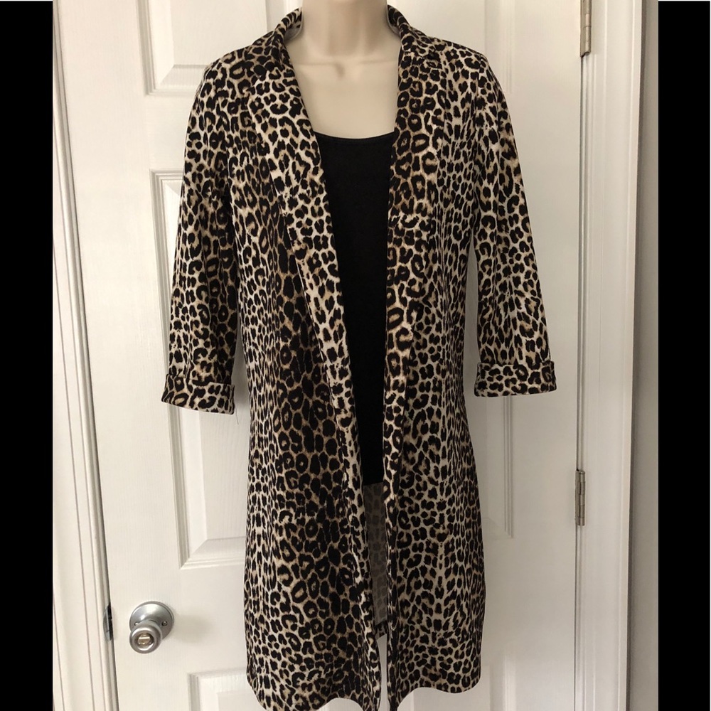 Cheetah print duster - Picture 1 of 3